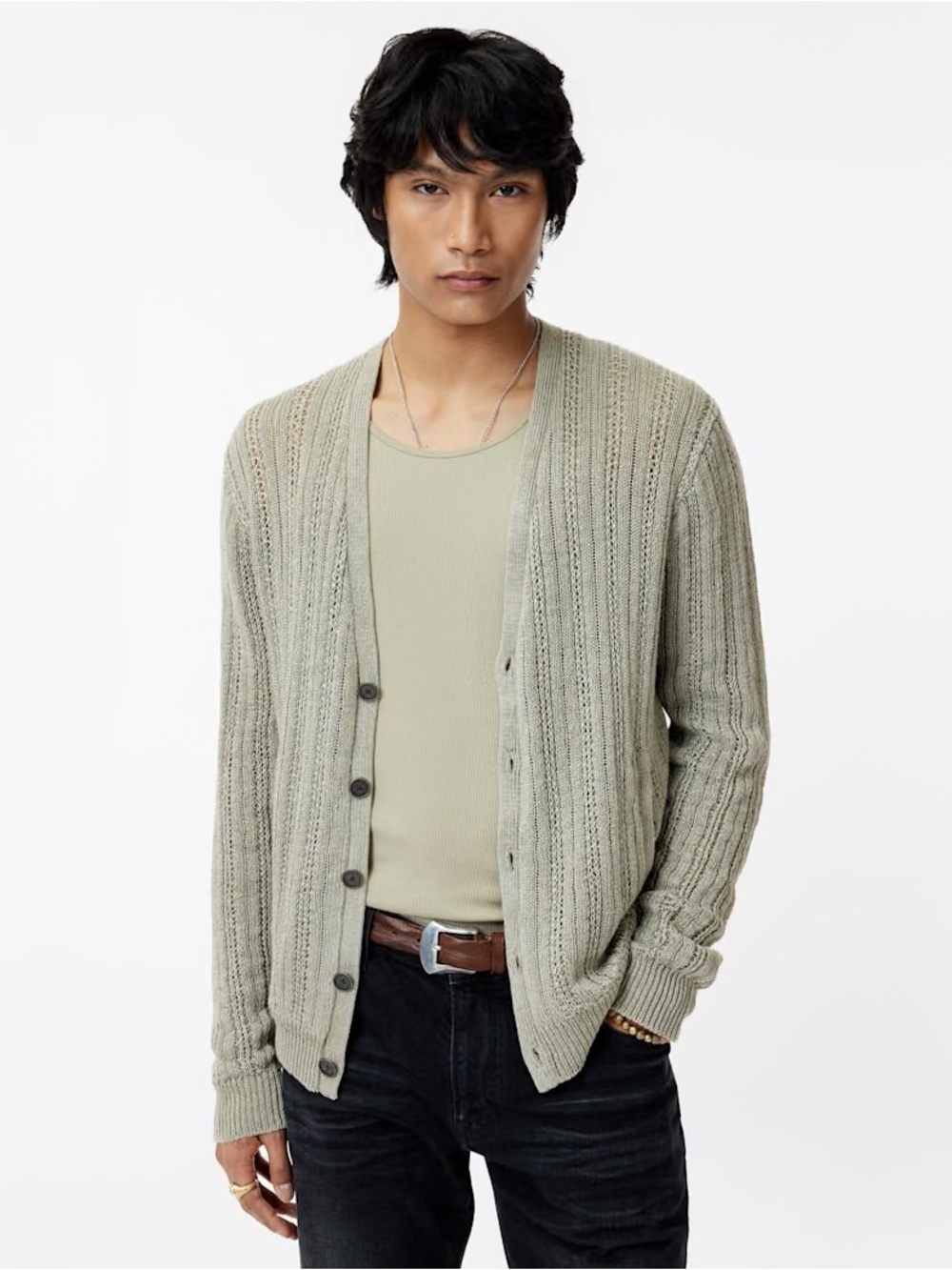 John Varvatos Collection Kliment Cardigan
Size Small